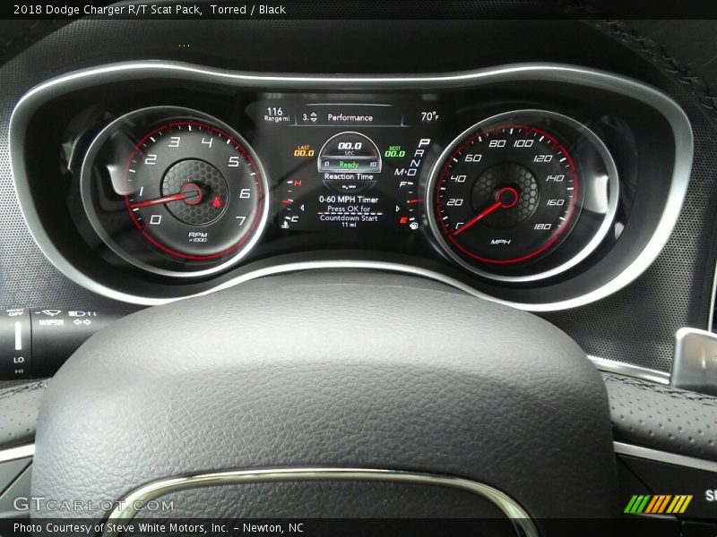 Torred / Black 2018 Dodge Charger R/T Scat Pack