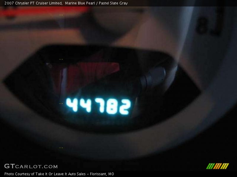 Marine Blue Pearl / Pastel Slate Gray 2007 Chrysler PT Cruiser Limited