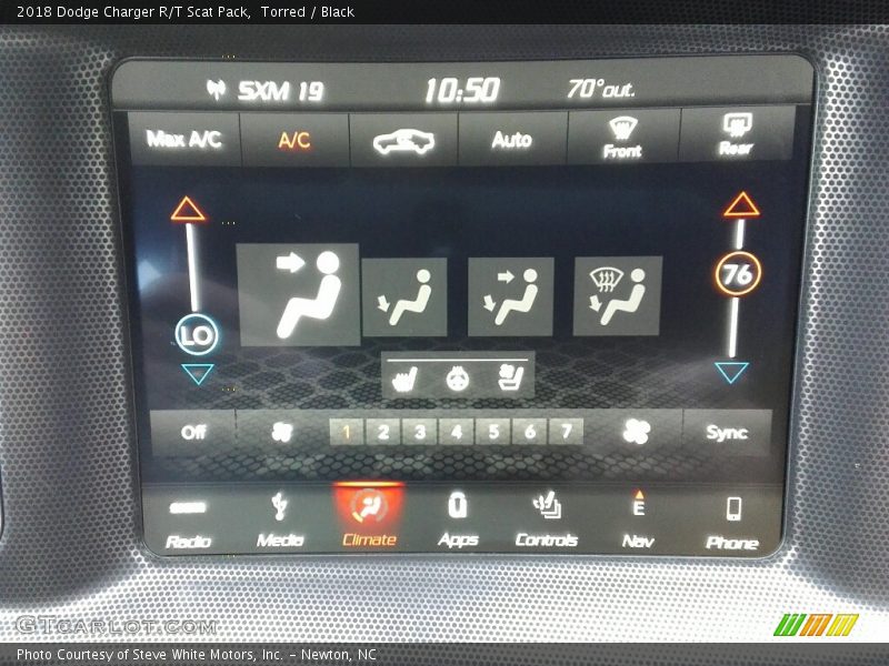 Torred / Black 2018 Dodge Charger R/T Scat Pack