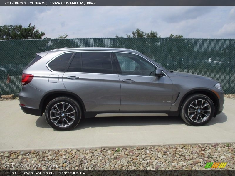 Space Gray Metallic / Black 2017 BMW X5 xDrive35i