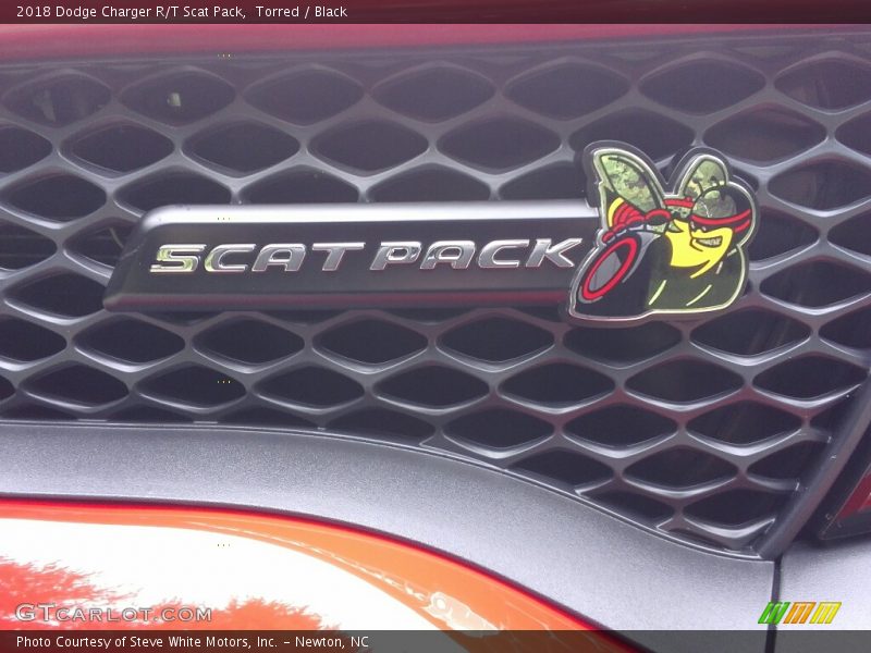 Torred / Black 2018 Dodge Charger R/T Scat Pack