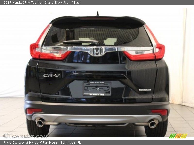 Crystal Black Pearl / Black 2017 Honda CR-V Touring