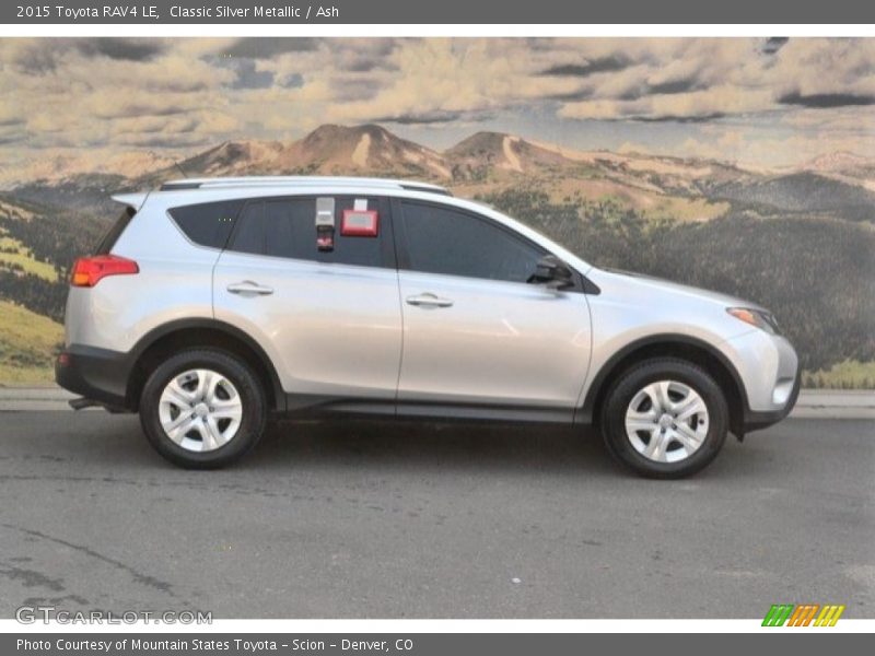 Classic Silver Metallic / Ash 2015 Toyota RAV4 LE