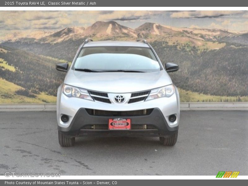 Classic Silver Metallic / Ash 2015 Toyota RAV4 LE