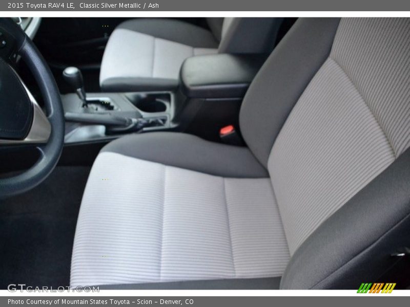 Classic Silver Metallic / Ash 2015 Toyota RAV4 LE