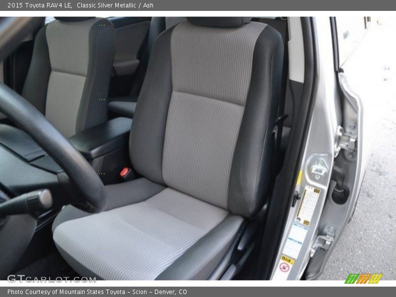 Classic Silver Metallic / Ash 2015 Toyota RAV4 LE