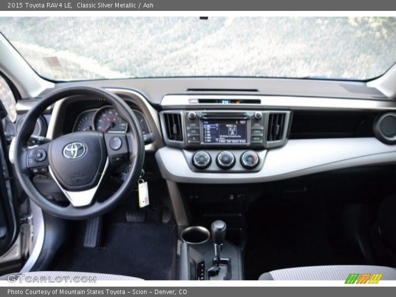 Classic Silver Metallic / Ash 2015 Toyota RAV4 LE