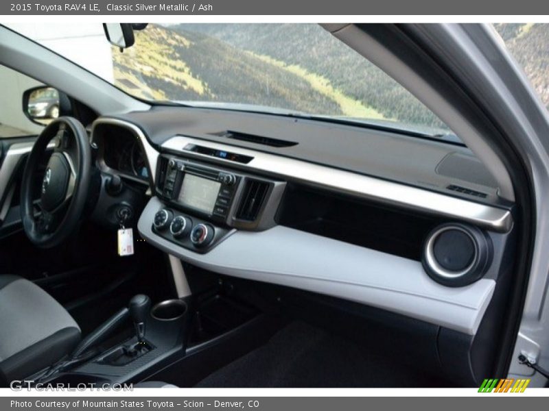 Classic Silver Metallic / Ash 2015 Toyota RAV4 LE