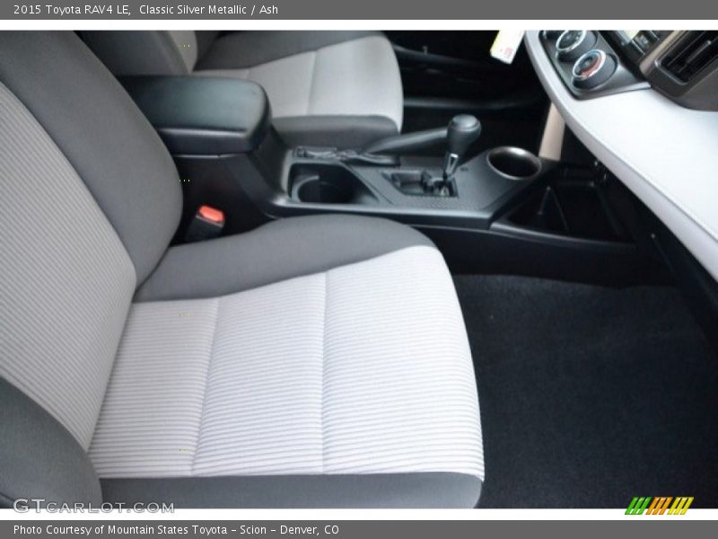 Classic Silver Metallic / Ash 2015 Toyota RAV4 LE