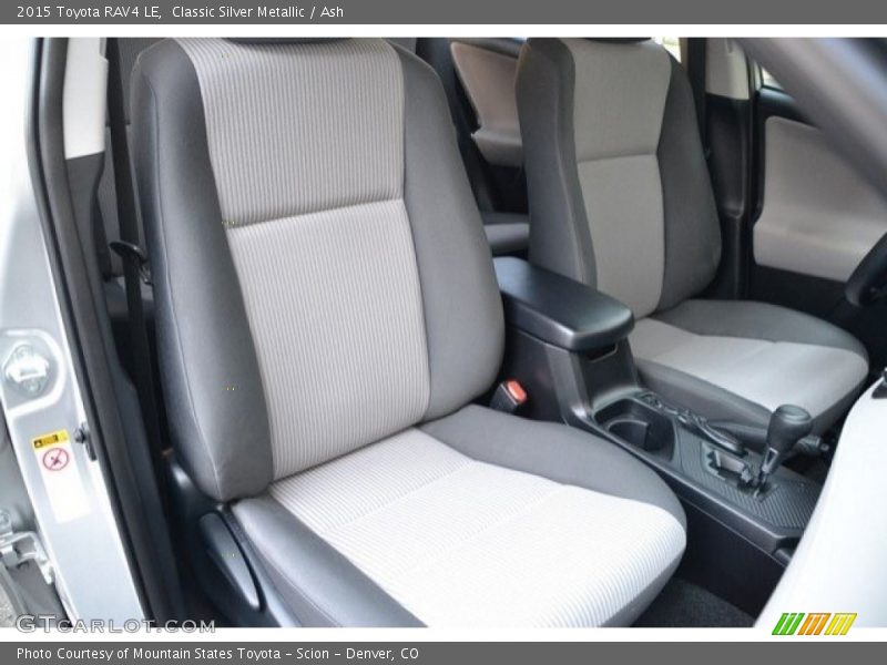 Classic Silver Metallic / Ash 2015 Toyota RAV4 LE