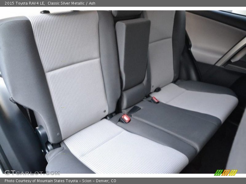 Classic Silver Metallic / Ash 2015 Toyota RAV4 LE