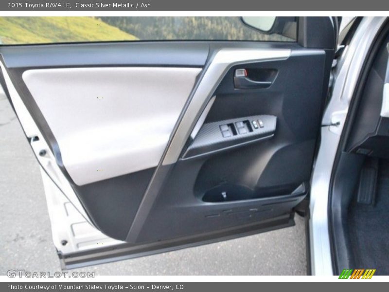 Classic Silver Metallic / Ash 2015 Toyota RAV4 LE