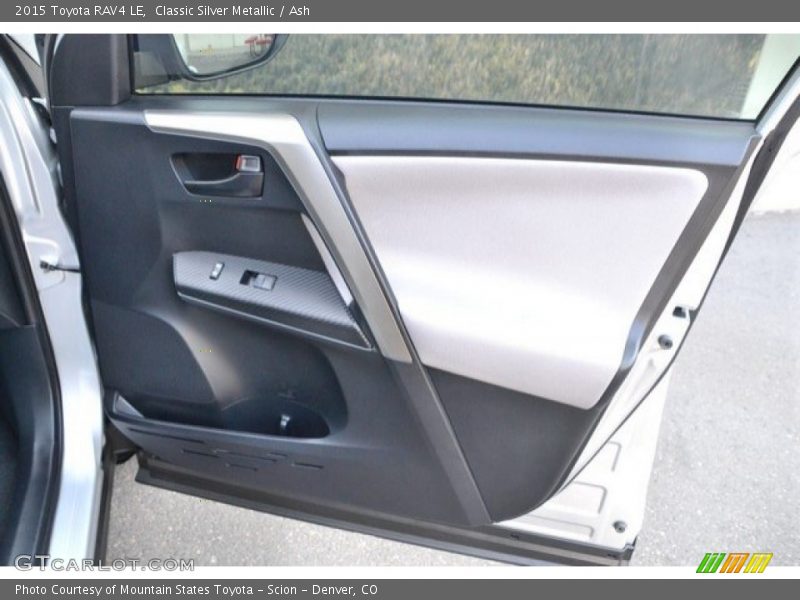 Classic Silver Metallic / Ash 2015 Toyota RAV4 LE