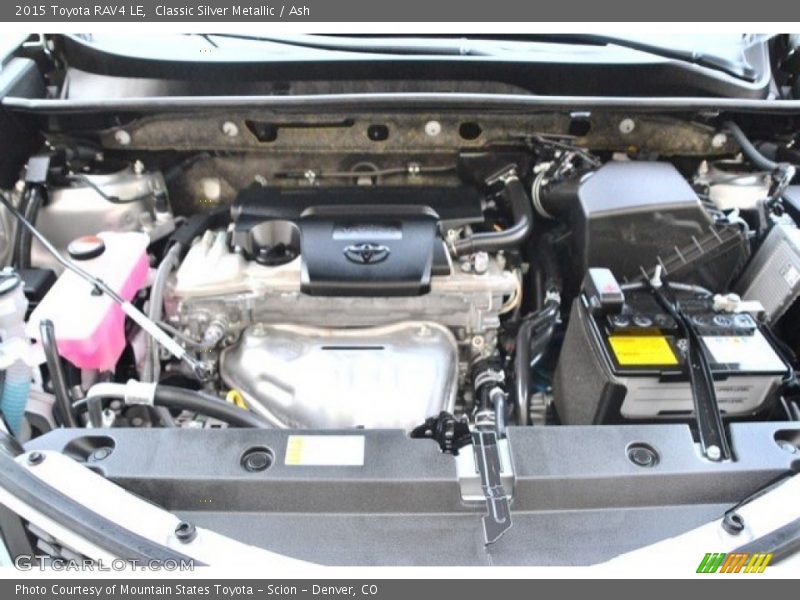 Classic Silver Metallic / Ash 2015 Toyota RAV4 LE