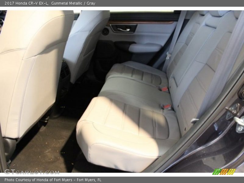 Gunmetal Metallic / Gray 2017 Honda CR-V EX-L