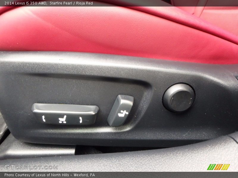Starfire Pearl / Rioja Red 2014 Lexus IS 350 AWD