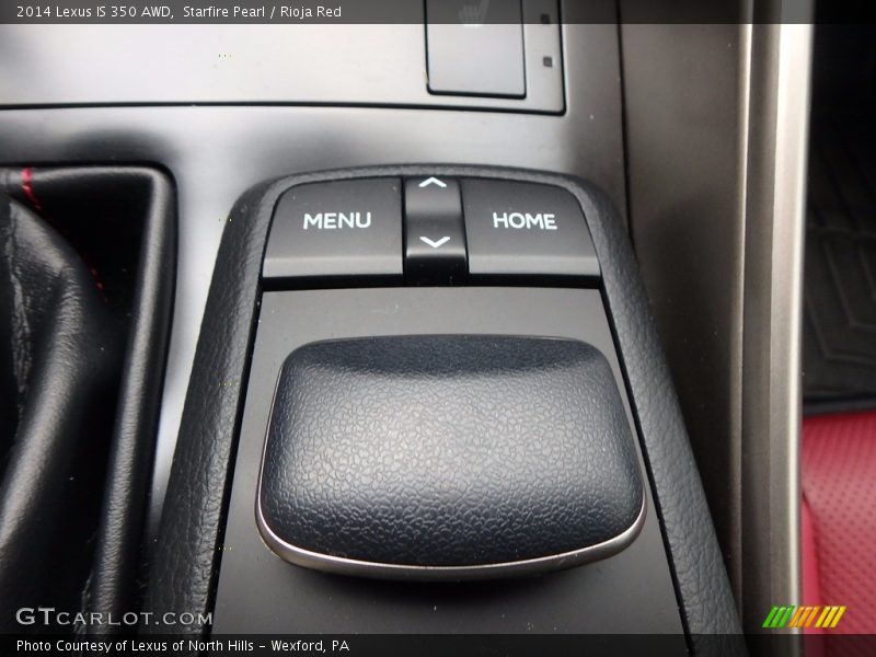 Starfire Pearl / Rioja Red 2014 Lexus IS 350 AWD