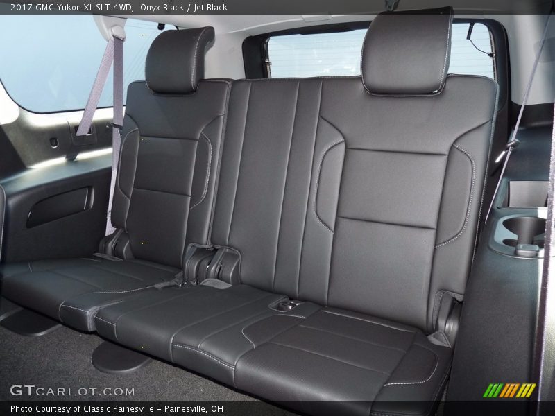 Rear Seat of 2017 Yukon XL SLT 4WD