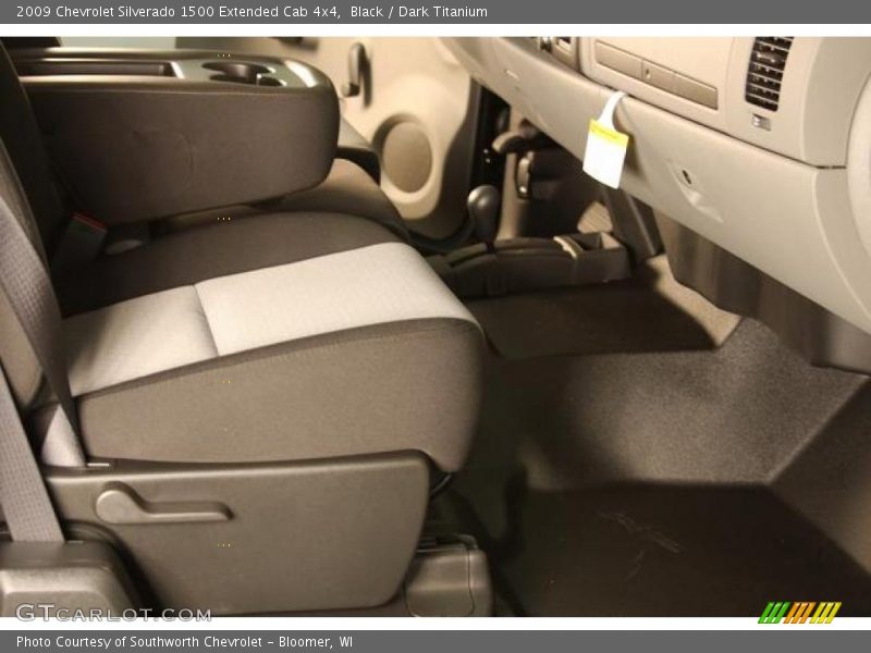 Black / Dark Titanium 2009 Chevrolet Silverado 1500 Extended Cab 4x4