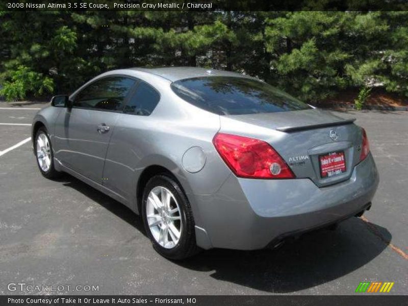 Precision Gray Metallic / Charcoal 2008 Nissan Altima 3.5 SE Coupe