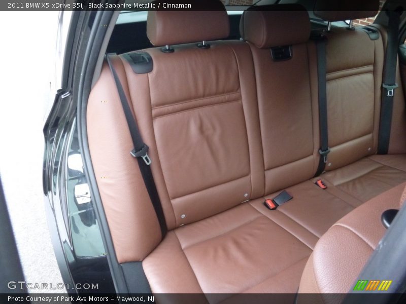 Black Sapphire Metallic / Cinnamon 2011 BMW X5 xDrive 35i
