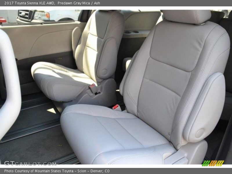 Predawn Gray Mica / Ash 2017 Toyota Sienna XLE AWD