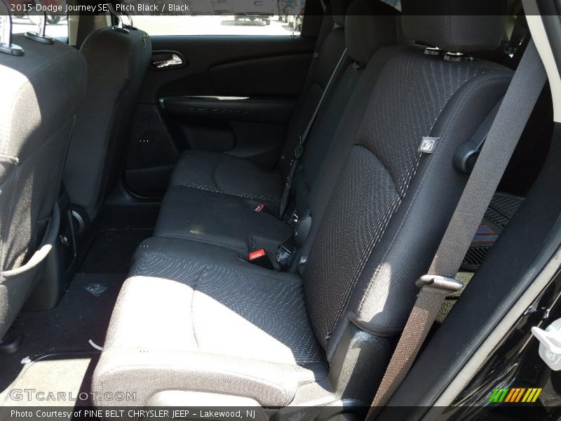Pitch Black / Black 2015 Dodge Journey SE
