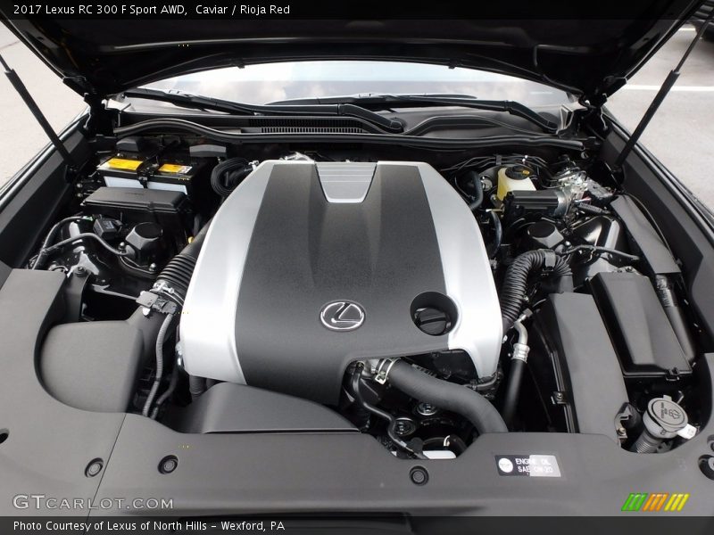  2017 RC 300 F Sport AWD Engine - 3.5 Liter DOHC 24-Valve VVT-i V6