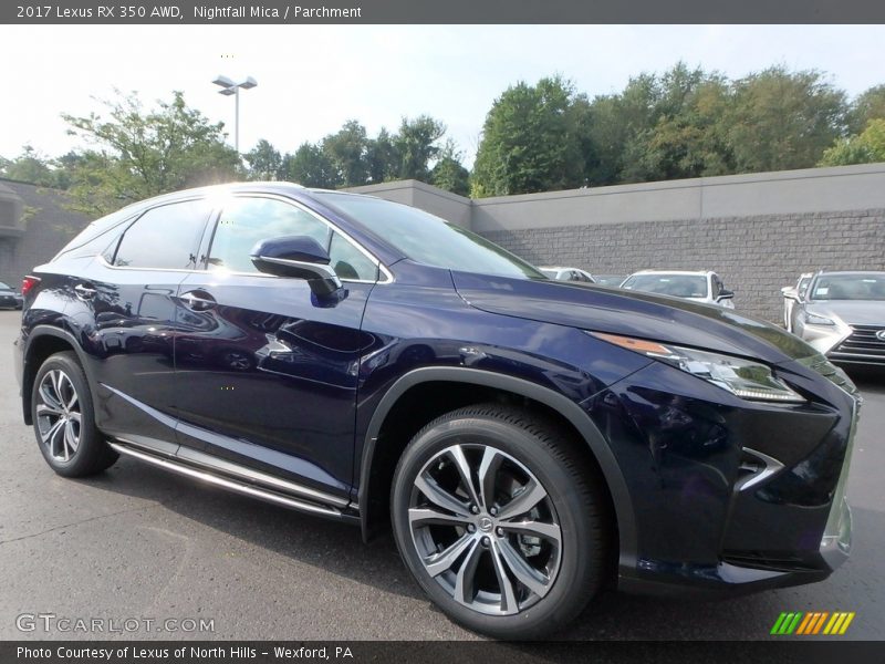 Nightfall Mica / Parchment 2017 Lexus RX 350 AWD