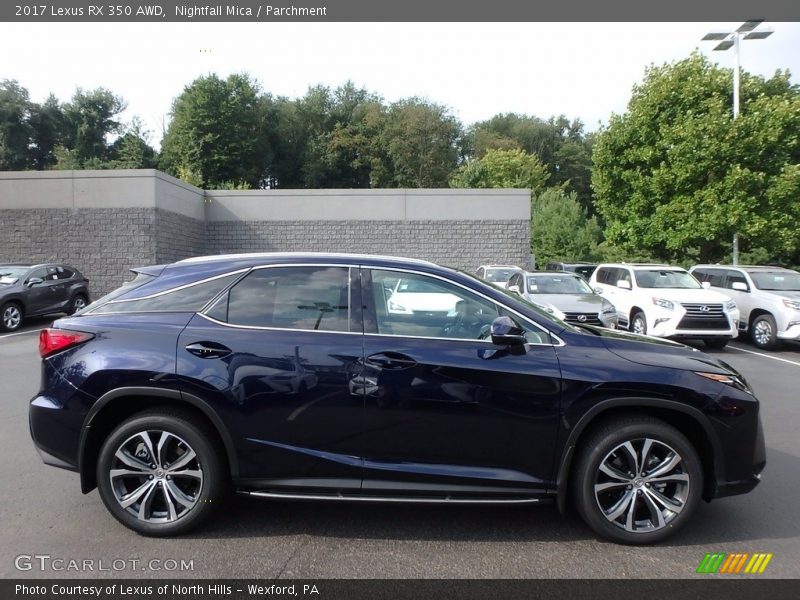 Nightfall Mica / Parchment 2017 Lexus RX 350 AWD