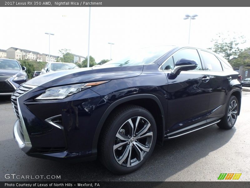 Nightfall Mica / Parchment 2017 Lexus RX 350 AWD