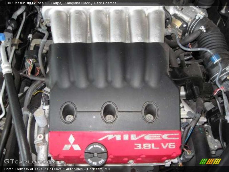 Kalapana Black / Dark Charcoal 2007 Mitsubishi Eclipse GT Coupe