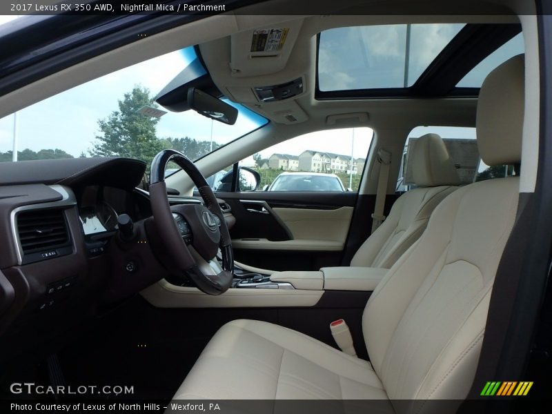 Nightfall Mica / Parchment 2017 Lexus RX 350 AWD