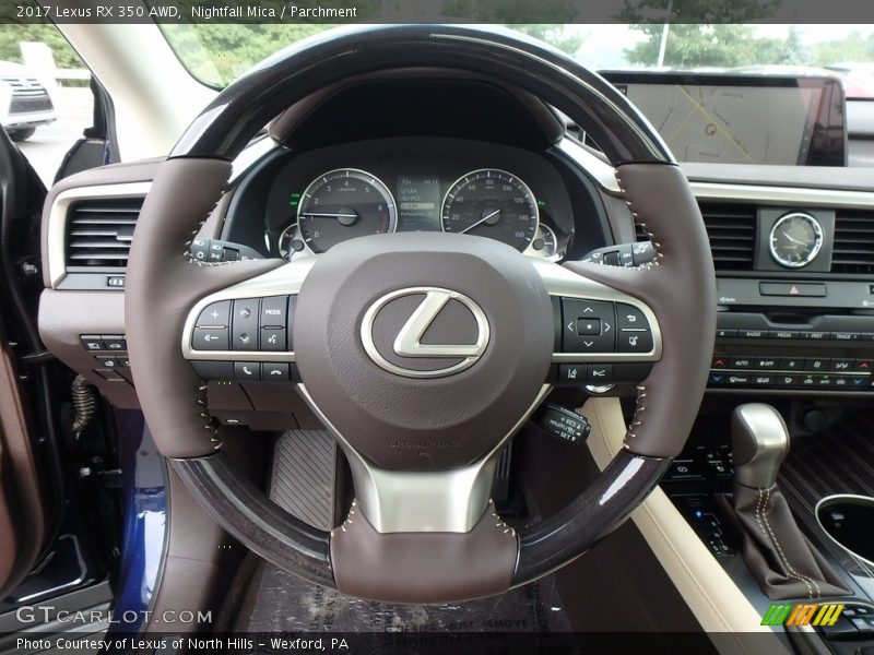 Nightfall Mica / Parchment 2017 Lexus RX 350 AWD