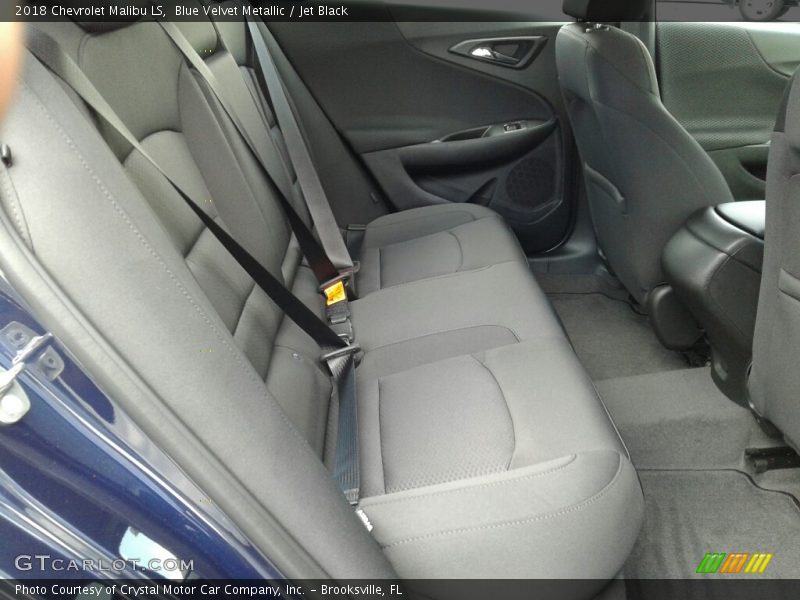 Blue Velvet Metallic / Jet Black 2018 Chevrolet Malibu LS
