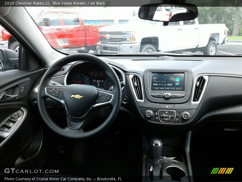 Blue Velvet Metallic / Jet Black 2018 Chevrolet Malibu LS
