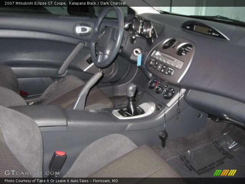 Kalapana Black / Dark Charcoal 2007 Mitsubishi Eclipse GT Coupe
