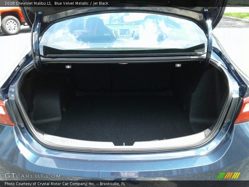 Blue Velvet Metallic / Jet Black 2018 Chevrolet Malibu LS