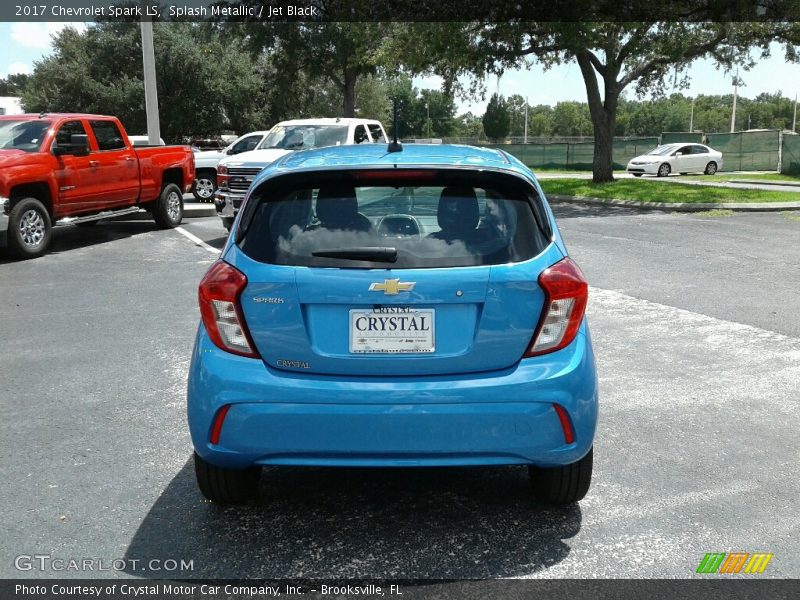 Splash Metallic / Jet Black 2017 Chevrolet Spark LS