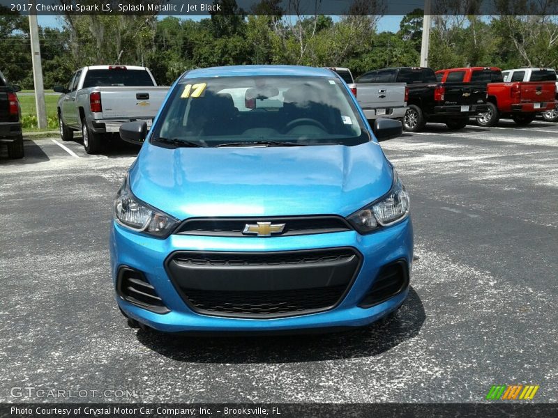 Splash Metallic / Jet Black 2017 Chevrolet Spark LS