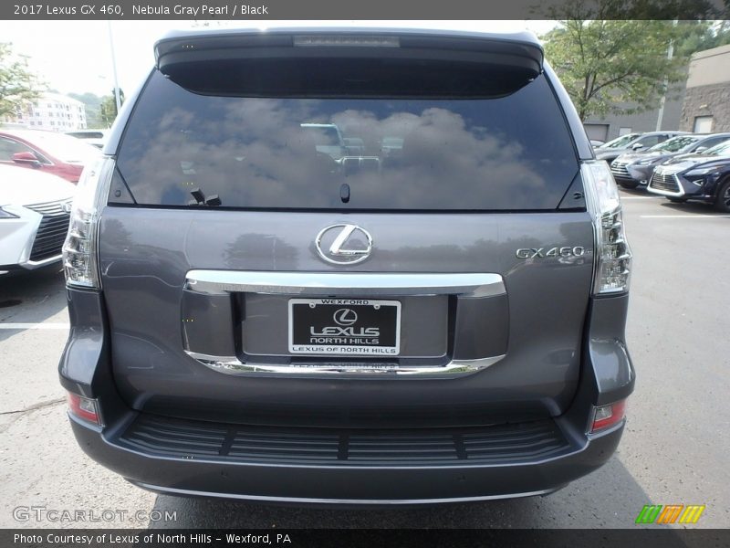 Nebula Gray Pearl / Black 2017 Lexus GX 460