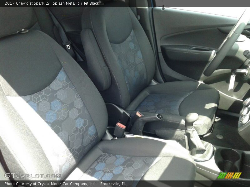 Front Seat of 2017 Spark LS