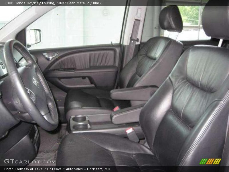 Silver Pearl Metallic / Black 2006 Honda Odyssey Touring