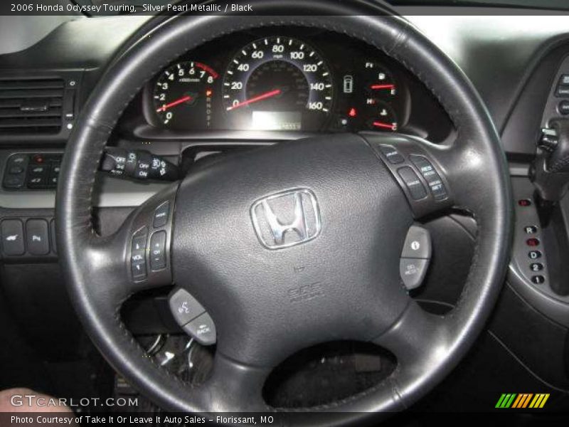 Silver Pearl Metallic / Black 2006 Honda Odyssey Touring