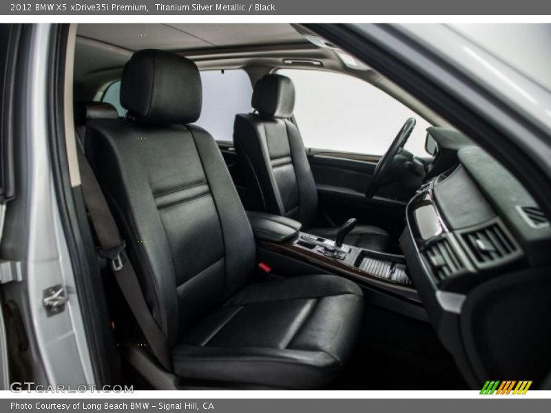 Titanium Silver Metallic / Black 2012 BMW X5 xDrive35i Premium