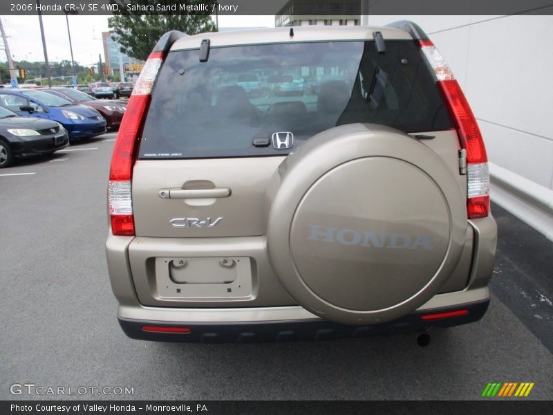 Sahara Sand Metallic / Ivory 2006 Honda CR-V SE 4WD