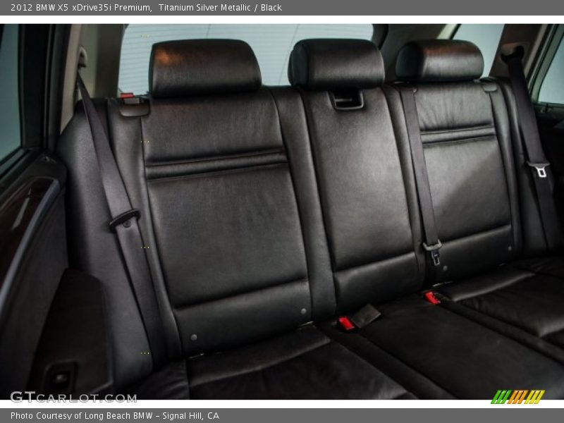 Titanium Silver Metallic / Black 2012 BMW X5 xDrive35i Premium