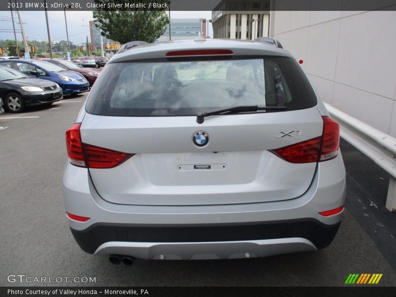 Glacier Silver Metallic / Black 2013 BMW X1 xDrive 28i