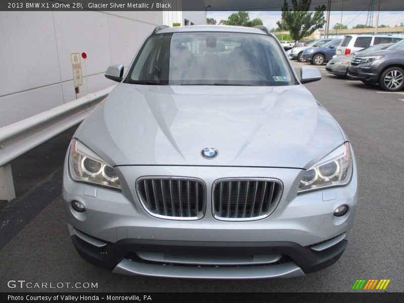 Glacier Silver Metallic / Black 2013 BMW X1 xDrive 28i