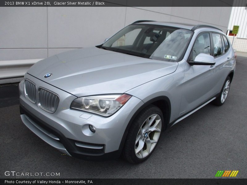 Glacier Silver Metallic / Black 2013 BMW X1 xDrive 28i